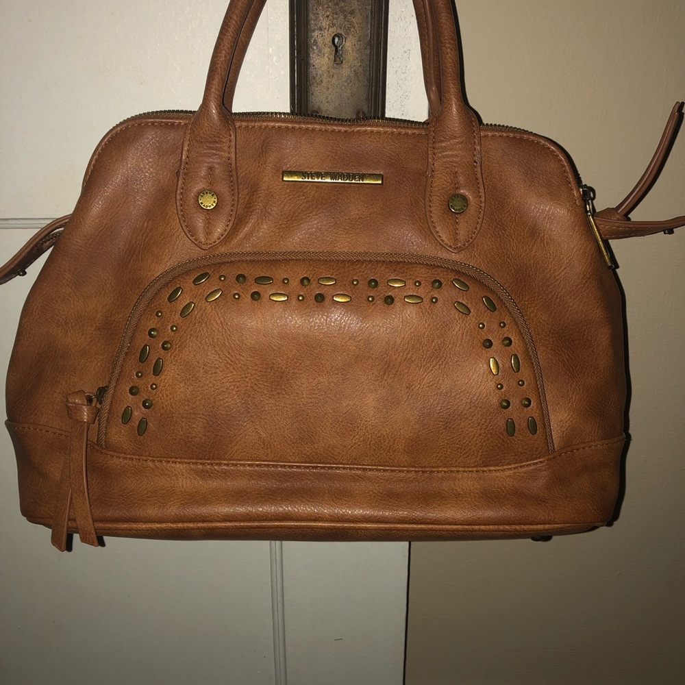Satchel handbag by Steve  Madden